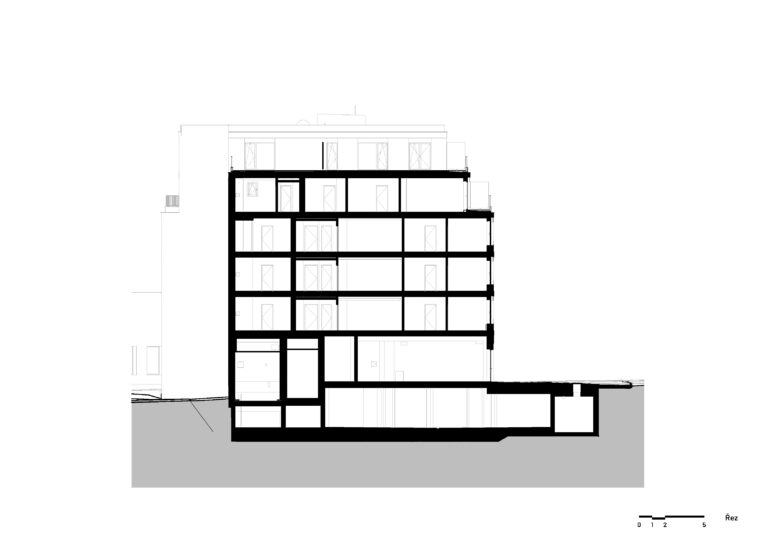 Bd dukelská Řez 02